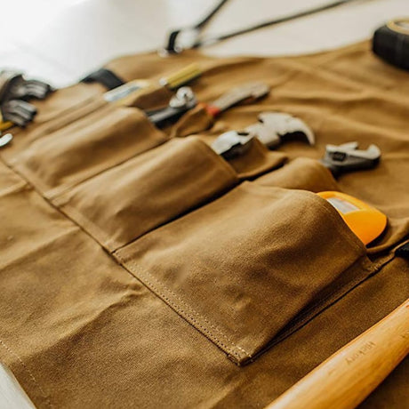Oil Wax Canvas Steampunk Dwarfish Work Apron
