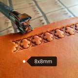 Leather Carving Embossing Tool DIY Leather Printing Stamp