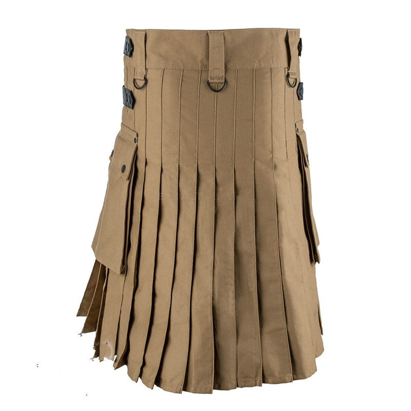 Plain Scottish Kilt Medieval Punk
