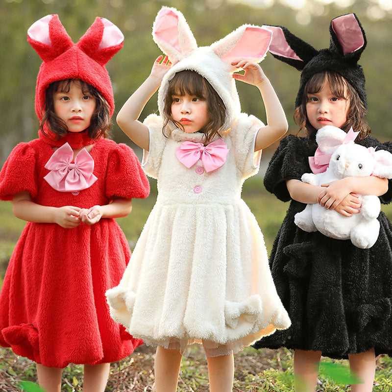 Cuddly Bunny Costume Easter Party Dress