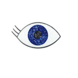Evil Eye Iron On Sequin Patches