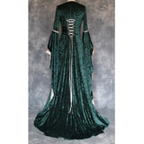 Velvet Irish Renaissance Dress Medieval Victorian Costume Dress