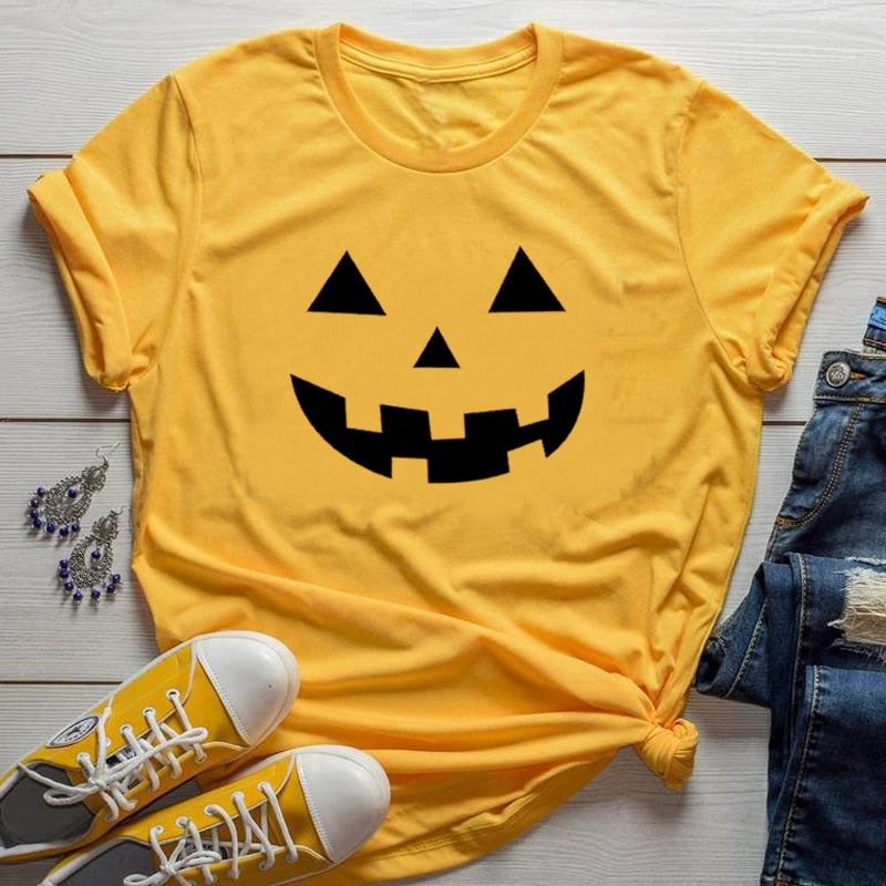 Halloween Pumpkin Jack-o-Lantern T-shirt
