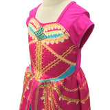 Aladdin Jasmine Costume Dress Kids and Adult