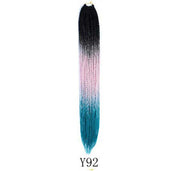 Mermaid Hair Extensions Twist Crochet Braided Hair 30 Strands