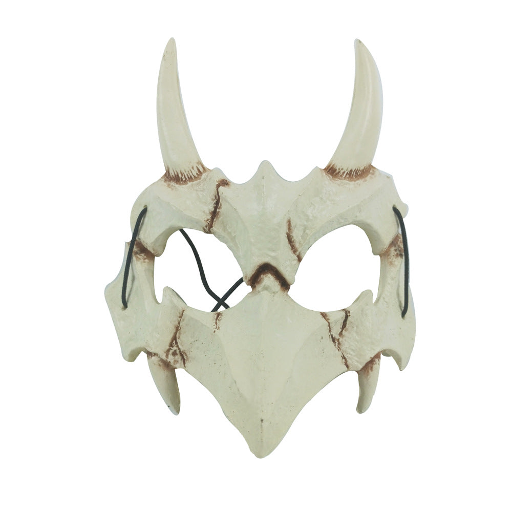Animal Skeleton Masks Soft Half Face Mask Costume Prop Cosplay