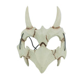Animal Skeleton Masks Soft Half Face Mask Costume Prop Cosplay
