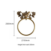 Woodland Birdy Bathroom Accessories Bird Towel Ring, Toilet Roll Holder and Towel Bar