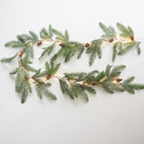 Christmas Pine Cone String Lights Garland LED Fairy Lights
