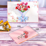 Pop-Up Flower Card 3D Greeting Card
