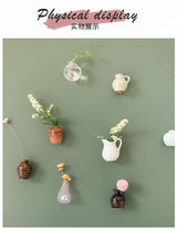 Mini Ceramics Vase Fridge Magnets