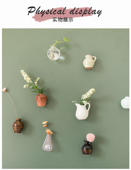 Mini Ceramics Vase Fridge Magnets