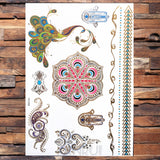 Gold Temporary Tattoos