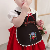 Baby Bavarian Dirndl Dress Children Oktoberfest Costumes German Baby Girl Heidi Costume