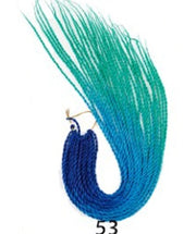 Mermaid Hair Extensions Twist Crochet Braided Hair 30 Strands