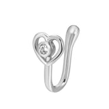Nose Cuff 1PCS Stainless Steel Non Piercing Nose Ring