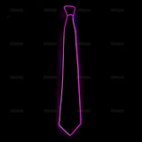 LED Light Up Jazz Hat and Ties Glow Neon Party Costumes