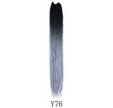Mermaid Hair Extensions Twist Crochet Braided Hair 30 Strands