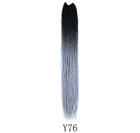 Mermaid Hair Extensions Twist Crochet Braided Hair 30 Strands