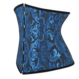 Blues & Greens Underbust Corsets - 28 to Collect