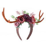 Woodland Floral Antlers Headband