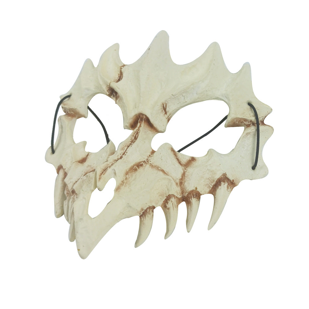 Animal Skeleton Masks Soft Half Face Mask Costume Prop Cosplay