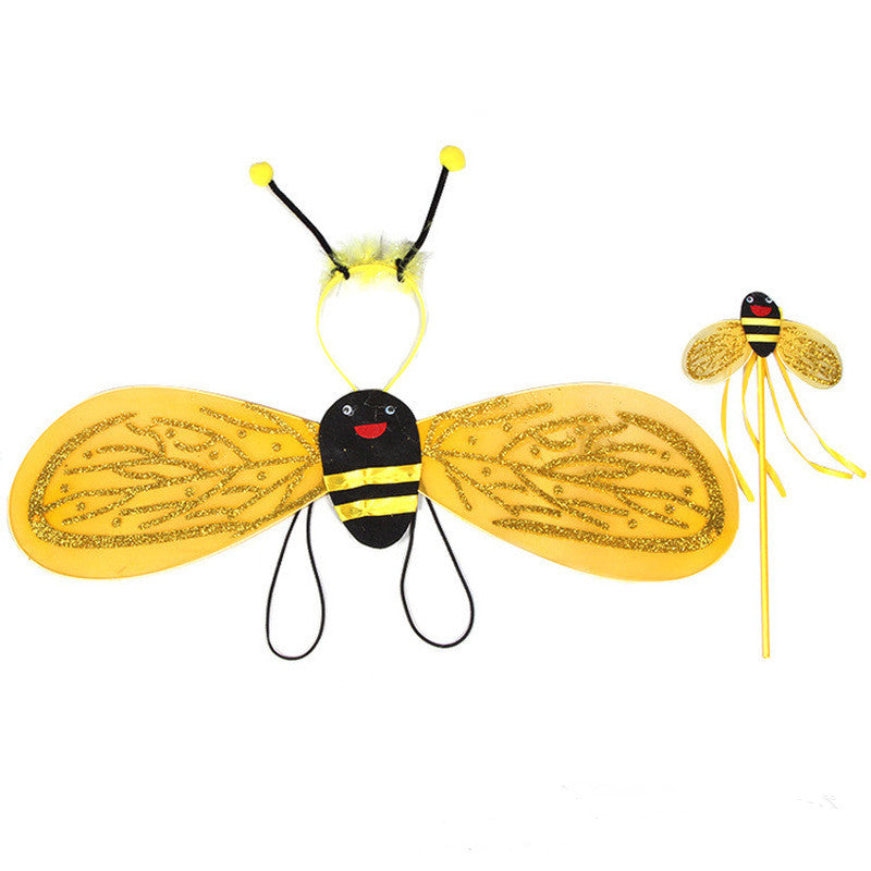4 Piece Sets Bumble Bee & Ladybug Costumes for Kids