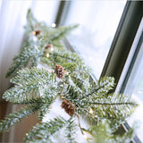 Christmas Pine Cone String Lights Garland LED Fairy Lights