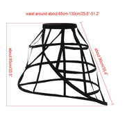 Lolita Birdcage Bustle Victorian Cage Petticoat Skirt 5 Hoops