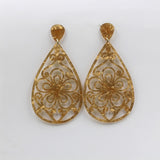 Brincos Flamencos Acetic Acid Plate Colourful Teardrop Earrings