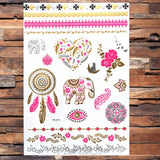 Gold Temporary Tattoos