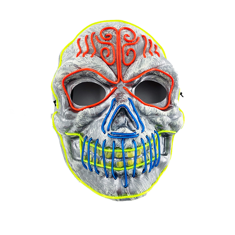 Glowing Cosplay LED Joker Masks