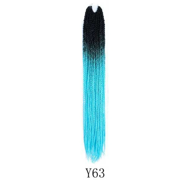 Mermaid Hair Extensions Twist Crochet Braided Hair 30 Strands