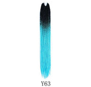 Mermaid Hair Extensions Twist Crochet Braided Hair 30 Strands
