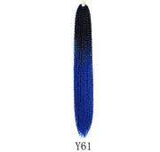 Mermaid Hair Extensions Twist Crochet Braided Hair 30 Strands