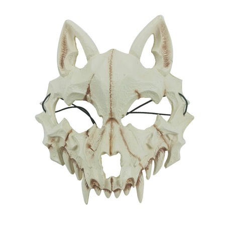 Animal Skeleton Masks Soft Half Face Mask Costume Prop Cosplay