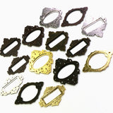5pcs Antique Medicine Drawer Cabinet Label Frame Card Holders