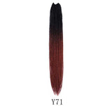 Mermaid Hair Extensions Twist Crochet Braided Hair 30 Strands