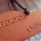 Leather Carving Embossing Tool DIY Leather Printing Stamp