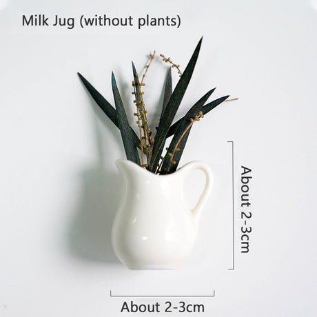 Mini Ceramics Vase Fridge Magnets