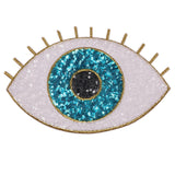 Evil Eye Iron On Sequin Patches