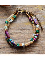 Two Strand Natural Stone Bracelets