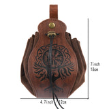 Medieval Money Pouch Bags LARP Costume Accessory Drawstring Bag Coin Purses