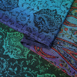 Rainbow Paisley Pashmina Scarf
