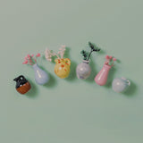 Mini Ceramics Vase Fridge Magnets
