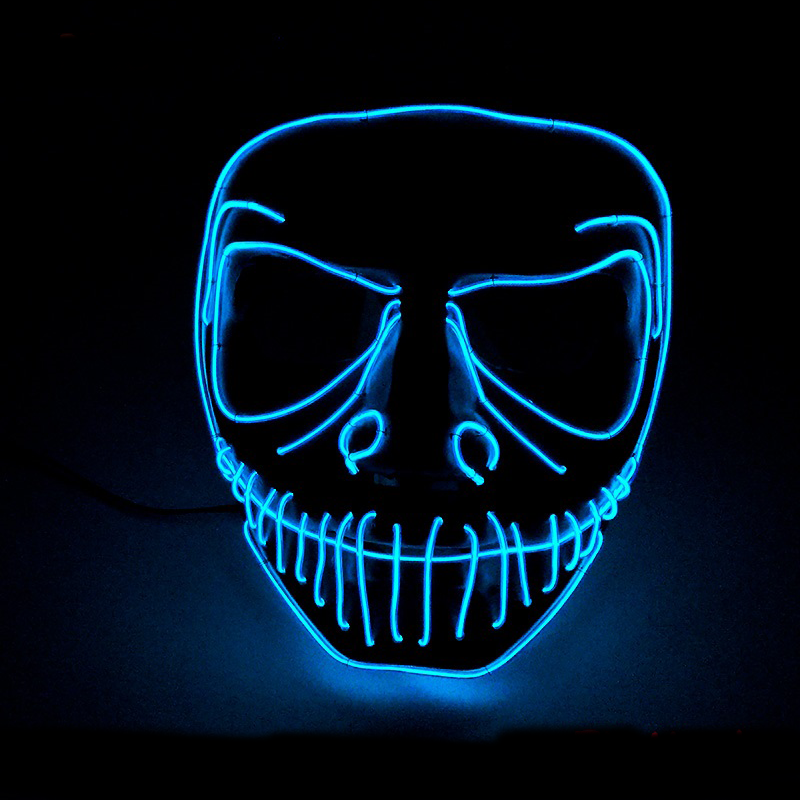 Glowing Cosplay LED Joker Masks