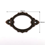5pcs Antique Medicine Drawer Cabinet Label Frame Card Holders