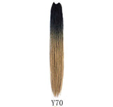 Mermaid Hair Extensions Twist Crochet Braided Hair 30 Strands