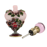 Ladybug Crystal Heart Perfume Bottle