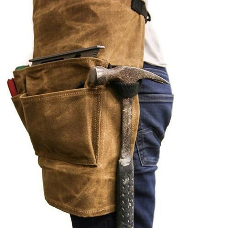 Oil Wax Canvas Steampunk Dwarfish Work Apron